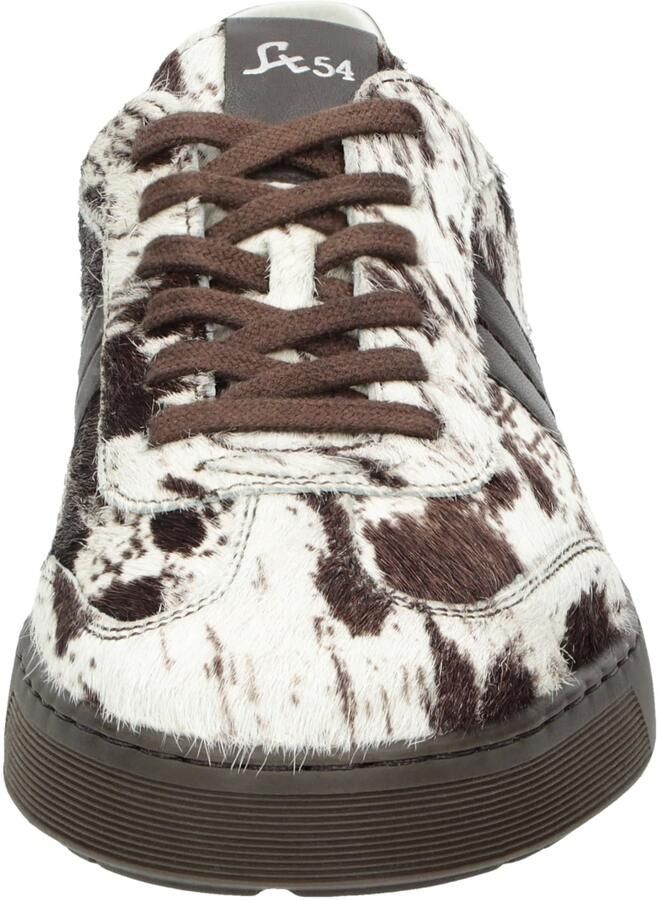 SIOUX Sneakers laag bruin wit - Foto 2