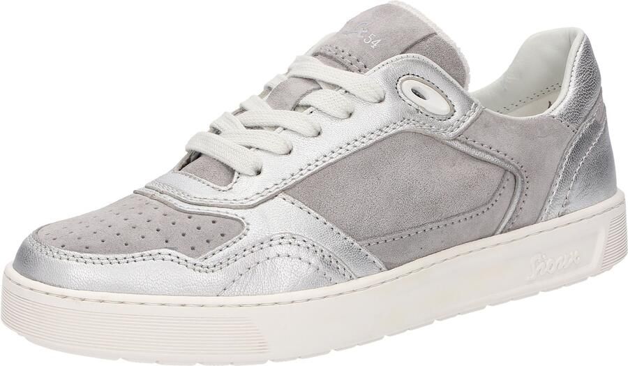 SIOUX Sneakers laag 'Maites 001' grijs zilver - Foto 2