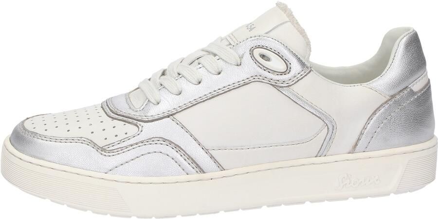 SIOUX Sneakers laag 'Maites 001' zilver wit - Foto 4