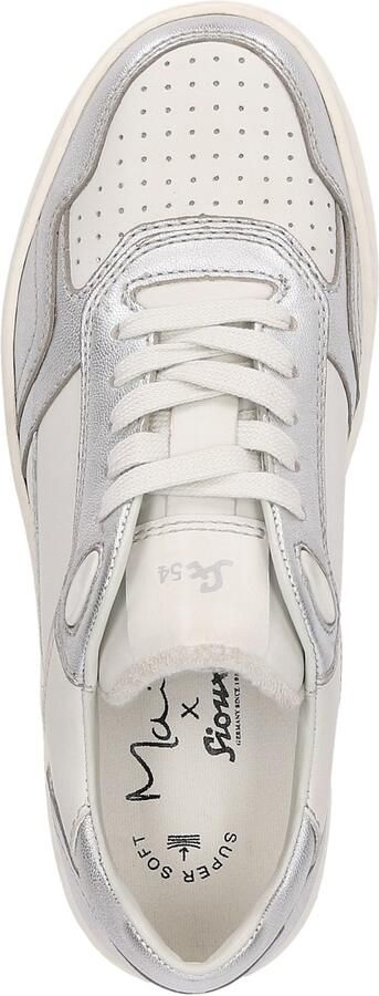 SIOUX Sneakers laag 'Maites 001' zilver wit - Foto 6