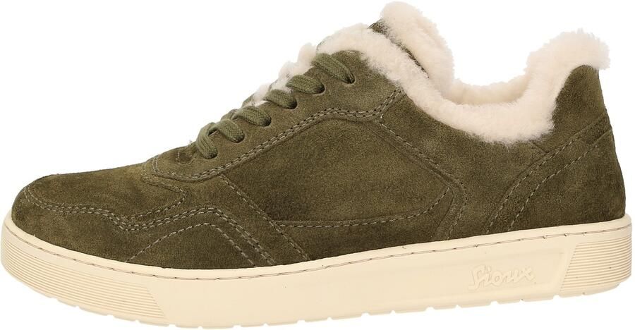 SIOUX Sneakers laag 'Maites' olijfgroen - Foto 4