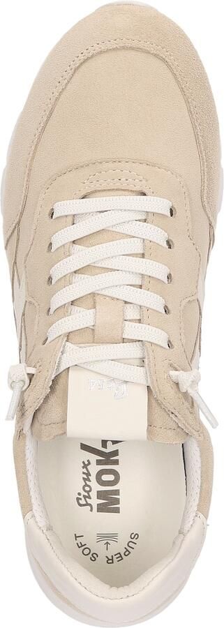 SIOUX Sneakers laag 'Mokrunner' beige natuurwit - Foto 7