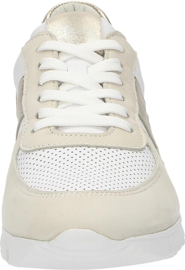 SIOUX Sneakers laag 'Mokrunner' beige zilver offwhite - Foto 3