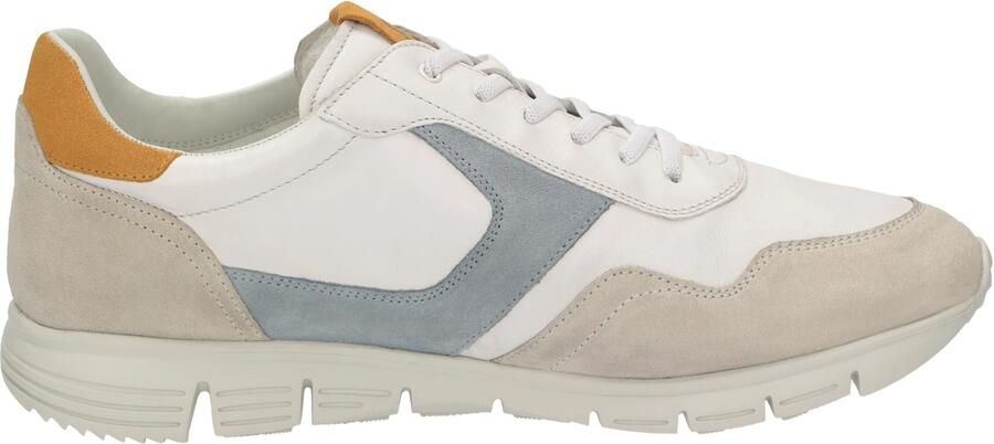 SIOUX Sneakers laag 'Mokrunner-H-019' grijs lichtgrijs oranje offwhite - Foto 7