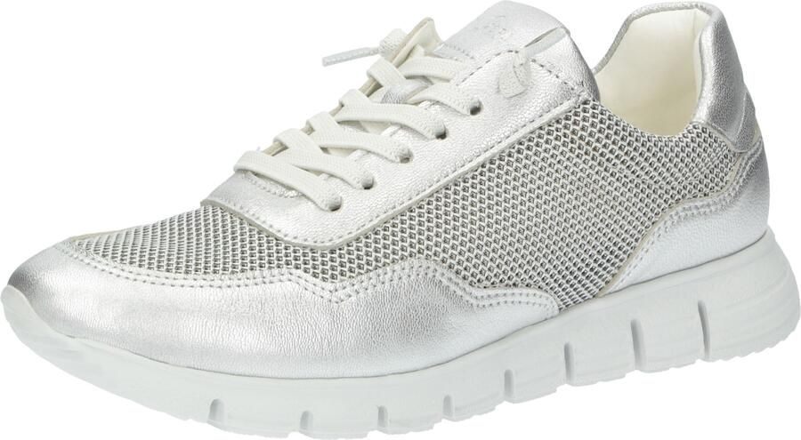 SIOUX Sneakers laag 'Mokrunner' zilver