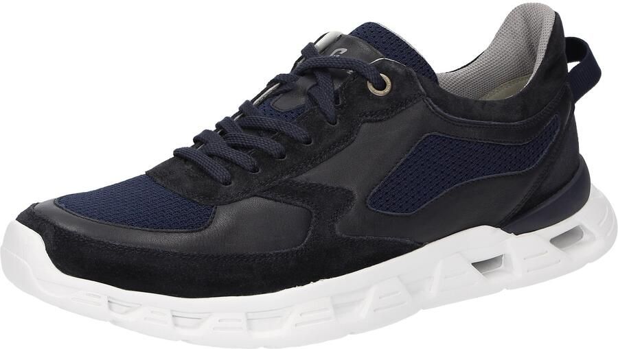 SIOUX Sneakers laag 'Noxolan-701' donkerblauw zwart