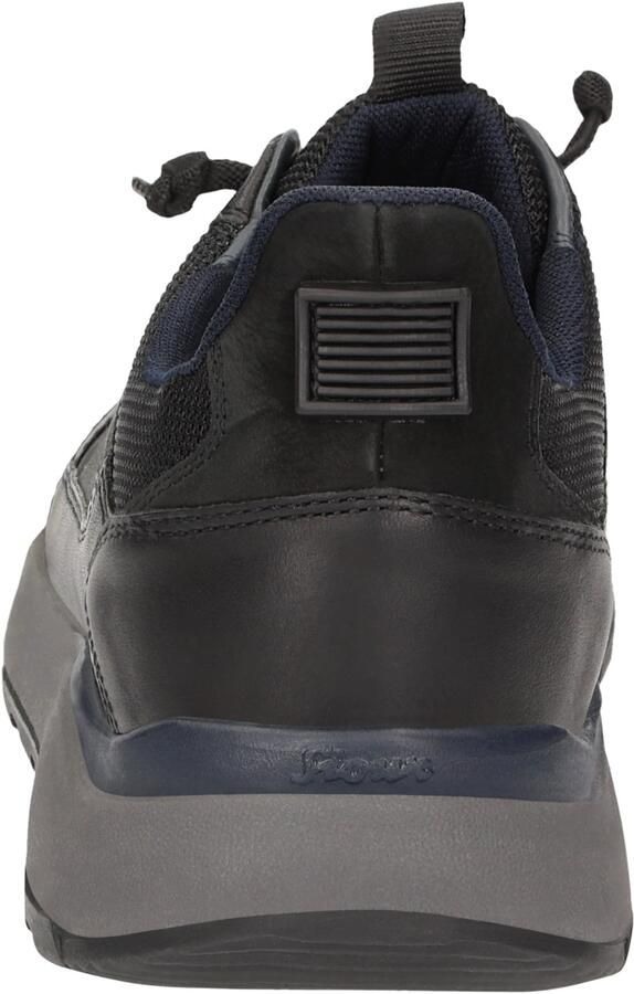 Sioux 13040 701 H Sneakers Zwart Leer en Nubuck Heren Slip-In Zwart - Foto 4