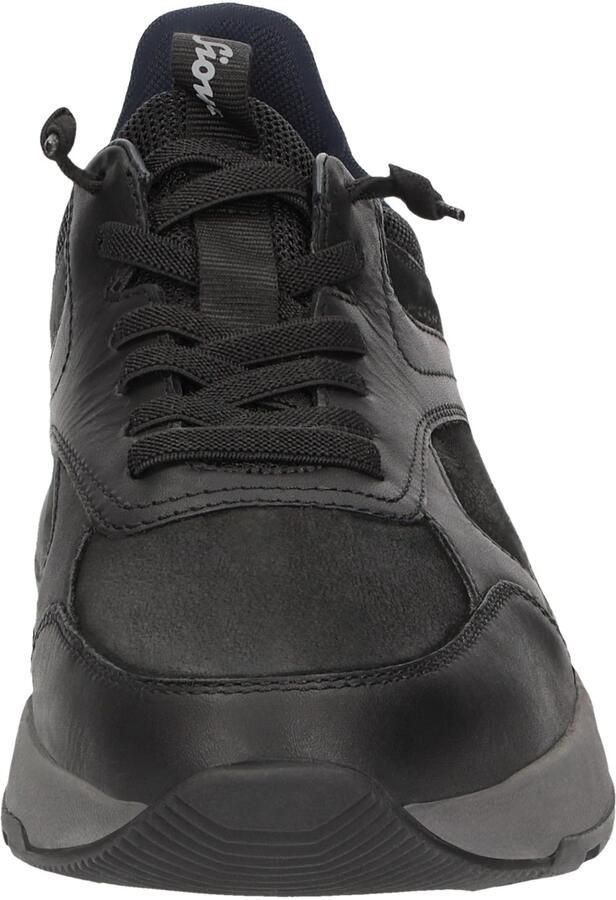 Sioux 13040 701 H Sneakers Zwart Leer en Nubuck Heren Slip-In Zwart - Foto 3