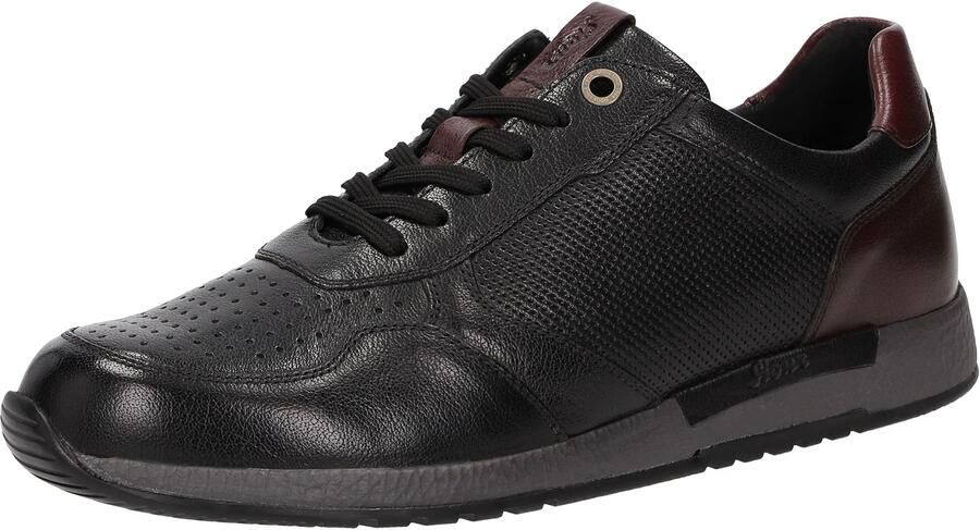 SIOUX Sneakers laag 'Rojaro-718' bordeaux zwart