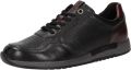 SIOUX Sneakers laag 'Rojaro-718' bordeaux zwart - Bordeaux/Zwart