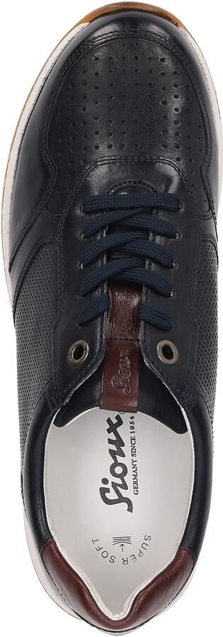 SIOUX Sneakers laag 'Rojaro-718' donkerblauw donkerbruin - Foto 6