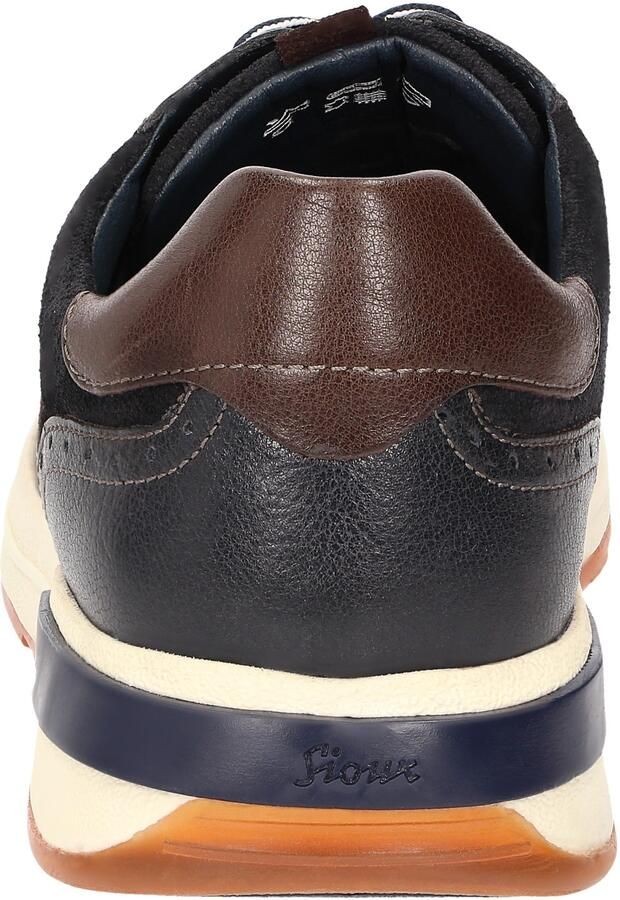 SIOUX Sneakers laag 'Rojaro' donkerblauw donkergrijs - Foto 3