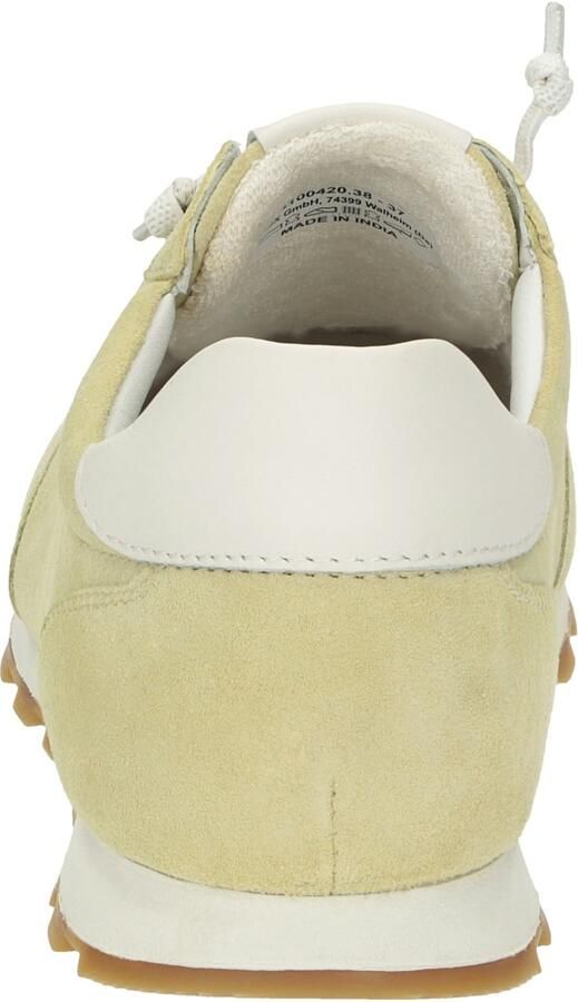 SIOUX Sneakers laag ' Snejana-700 ' geel wit - Foto 3