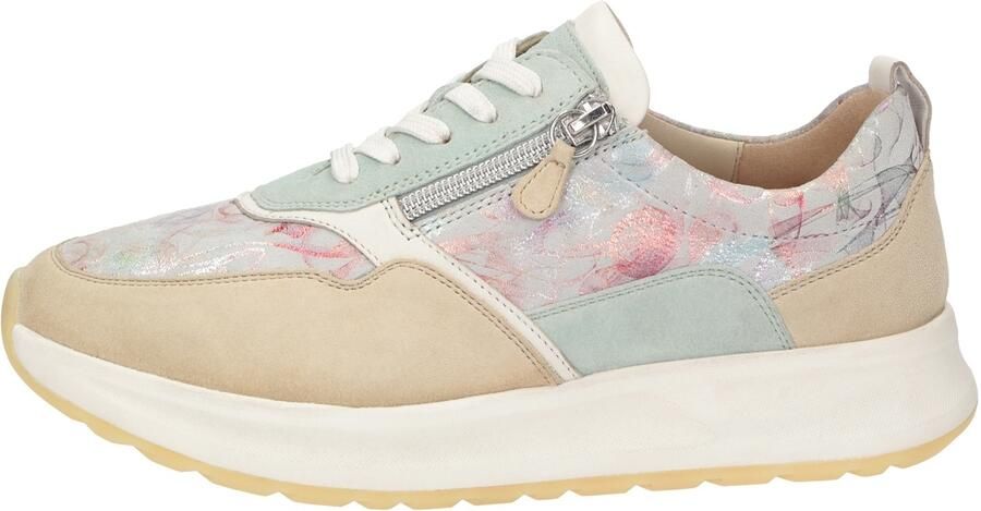 SIOUX Sneakers laag 'Sunivla-702-J' beige lichtblauw lichtrood - Foto 4