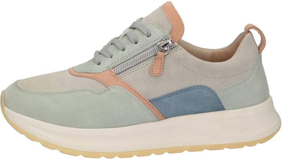 SIOUX Sneakers laag ' Sunivla-702-J ' blauw lichtgroen donkeroranje - Foto 4