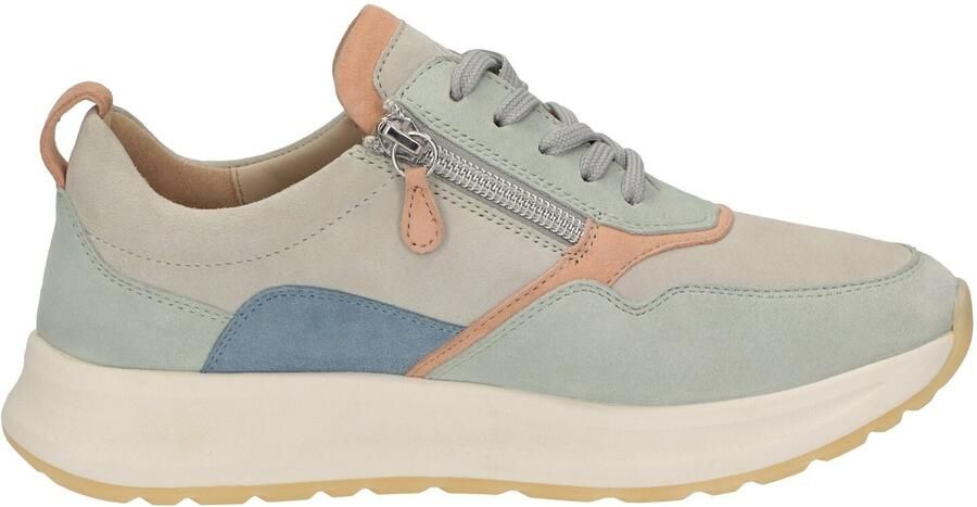 SIOUX Sneakers laag ' Sunivla-702-J ' blauw lichtgroen donkeroranje - Foto 5