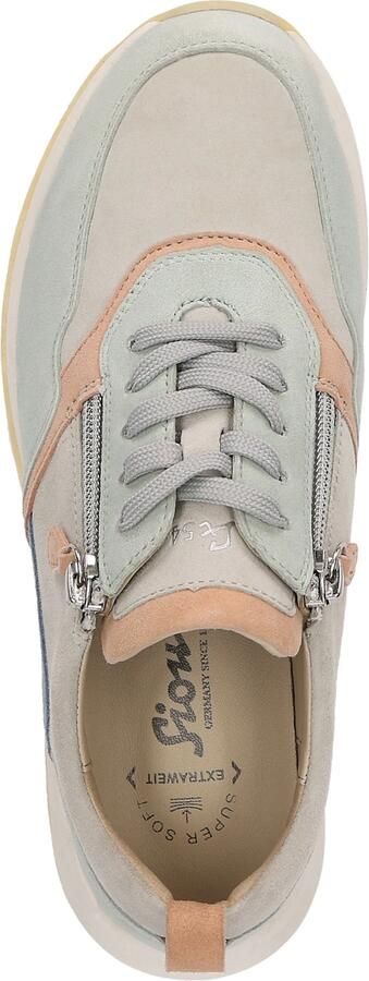 SIOUX Sneakers laag ' Sunivla-702-J ' blauw lichtgroen donkeroranje - Foto 6