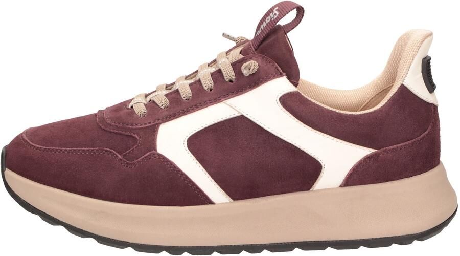 SIOUX Sneakers laag ' Sunivla-705-J ' donkerrood wit - Foto 4
