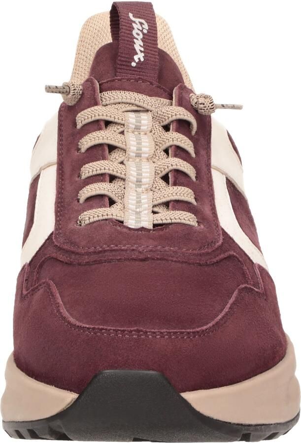 SIOUX Sneakers laag ' Sunivla-705-J ' donkerrood wit - Foto 2