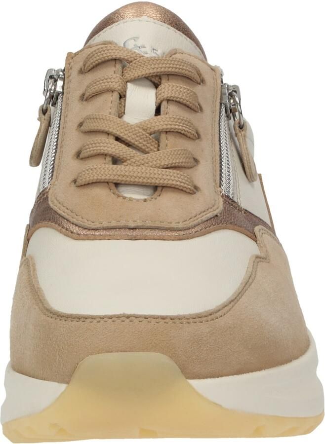 Sioux SUNIVLA-702-J Lage sneakers Dames sneakers Wit beige - Foto 4