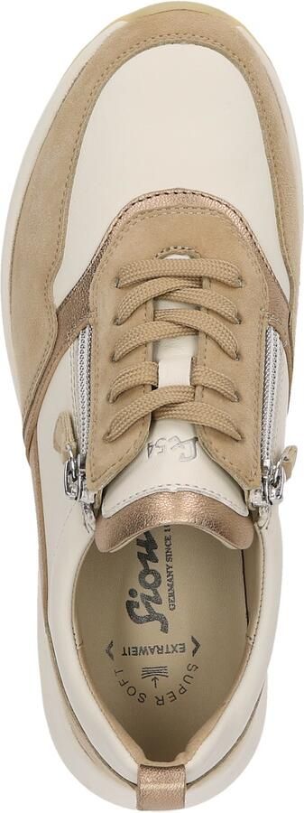 Sioux SUNIVLA-702-J Lage sneakers Dames sneakers Wit beige - Foto 6