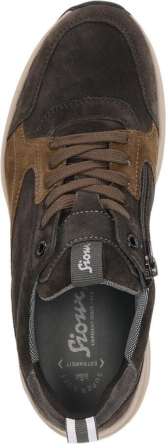 SIOUX Sneakers laag 'Tasulio' bruin donkergrijs - Foto 7