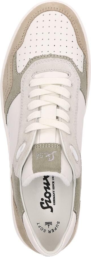 SIOUX Sneakers laag 'Tedroso-704' grijs taupe wit - Foto 6