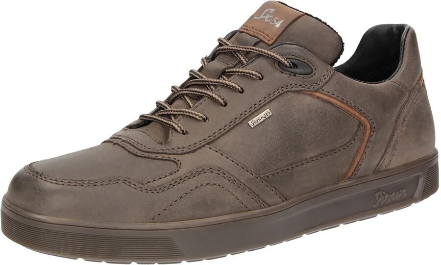 SIOUX Sneakers laag ' Tedroso-706-TEX ' donkerbruin