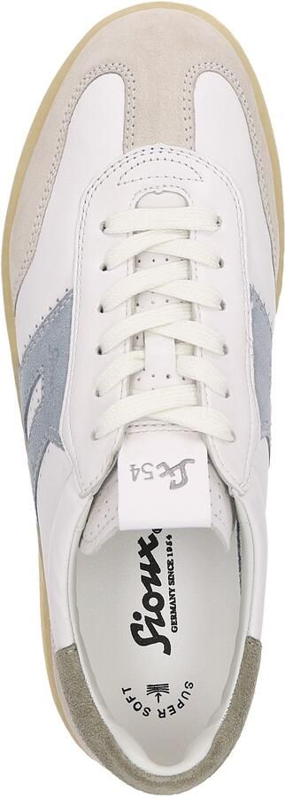 SIOUX Sneakers laag 'Tedroso-711' beige blauw wit - Foto 6