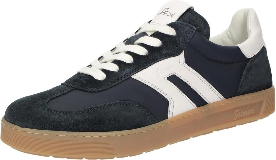 SIOUX Sneakers laag ' Tedroso-713 ' donkerblauw wit