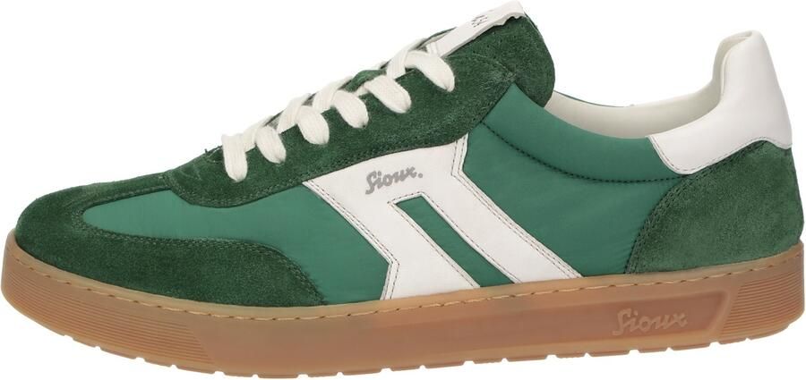 SIOUX Sneakers laag ' Tedroso-713 ' groen wit - Foto 4