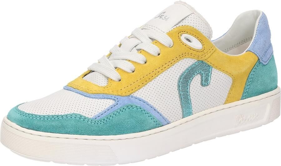 Sioux TEDROSO-DA-702~~~~~~~~~~~~~~~~ Lage sneakers Dames sneakers Wit beige - Foto 2