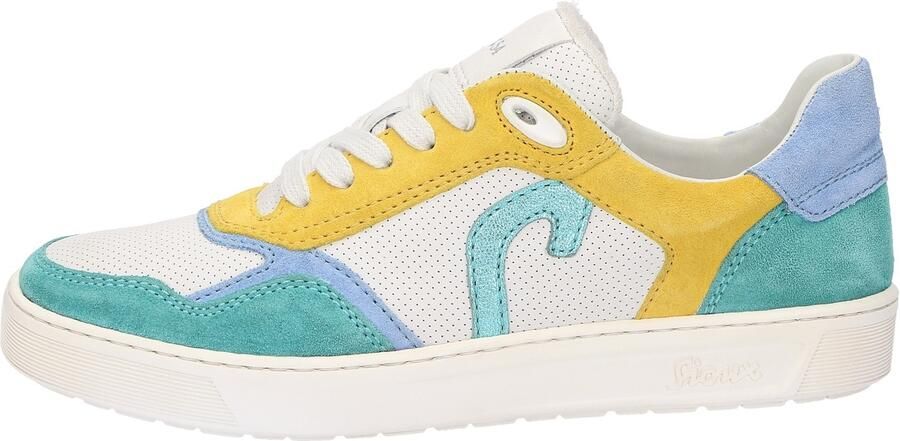 Sioux TEDROSO-DA-702~~~~~~~~~~~~~~~~ Lage sneakers Dames sneakers Wit beige - Foto 5