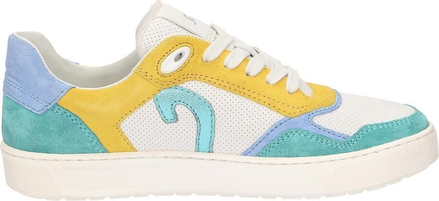 Sioux TEDROSO-DA-702~~~~~~~~~~~~~~~~ Lage sneakers Dames sneakers Wit beige - Foto 6