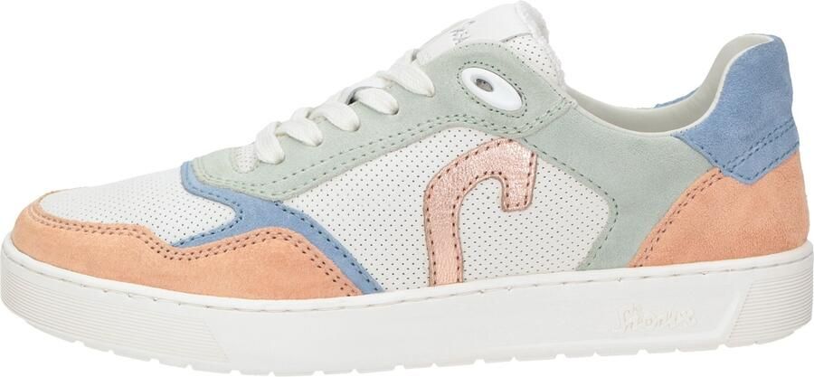 SIOUX Sneakers laag 'Tedroso' blauw lichtgrijs koraal wit - Foto 4
