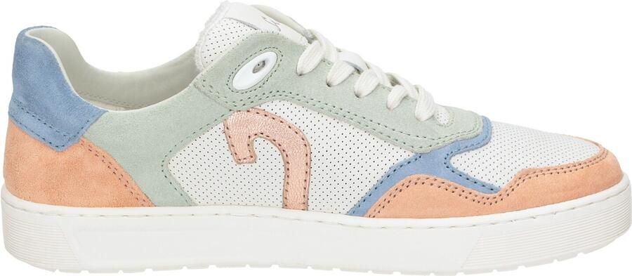 SIOUX Sneakers laag 'Tedroso' blauw lichtgrijs koraal wit - Foto 5