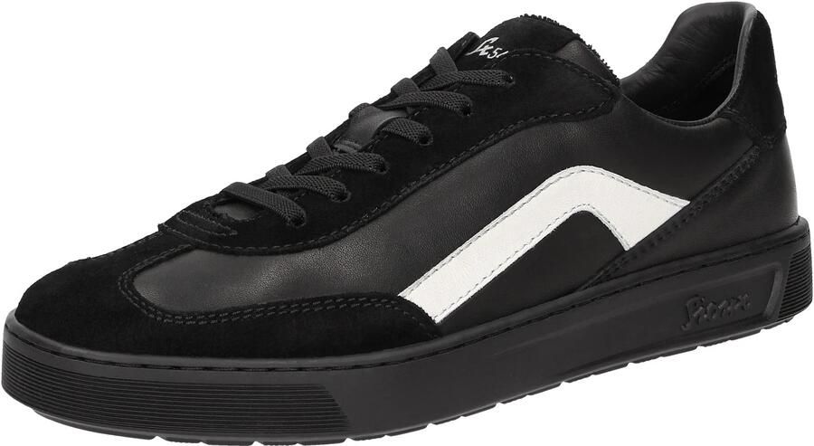 SIOUX Sneakers laag ' Tedroso-DA-714 ' zwart wit
