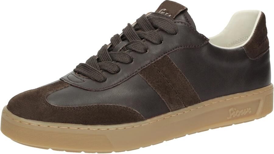 SIOUX Sneakers laag ' Tedroso-DA-717 ' donkerbruin
