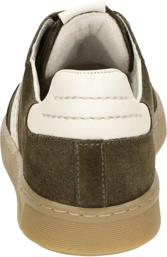 SIOUX Sneakers laag ' Tedroso-DA-717 ' donkergroen wit - Foto 3