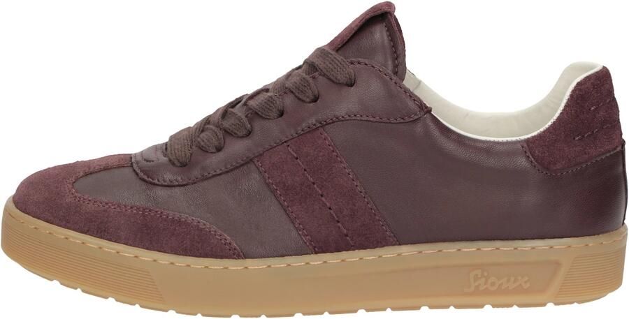 Sioux 42270 717 Sneakers Suede Aubergine Dames Aubergine - Foto 6