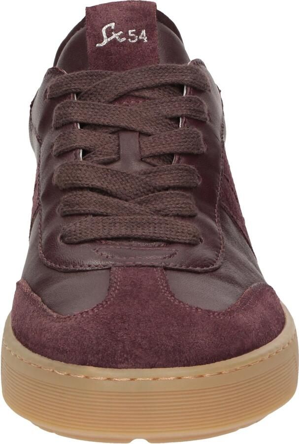 Sioux 42270 717 Sneakers Suede Aubergine Dames Aubergine - Foto 3