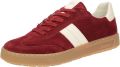 SIOUX Sneakers laag 'Tedroso-DA-717' donkerrood wit - Donkerrood/Wit