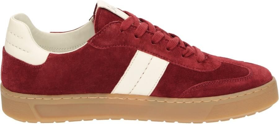 SIOUX Sneakers laag 'Tedroso-DA-717' donkerrood wit - Foto 5