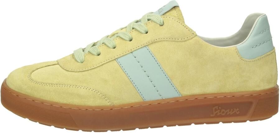 SIOUX Sneakers laag 'Tedroso-DA-717' lichtblauw geel - Foto 3