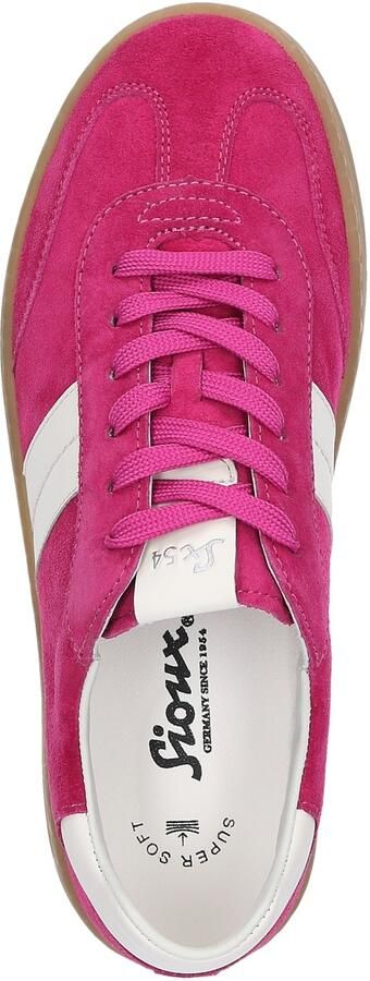 SIOUX Sneakers laag 'Tedroso-DA-717' pink wit - Foto 6