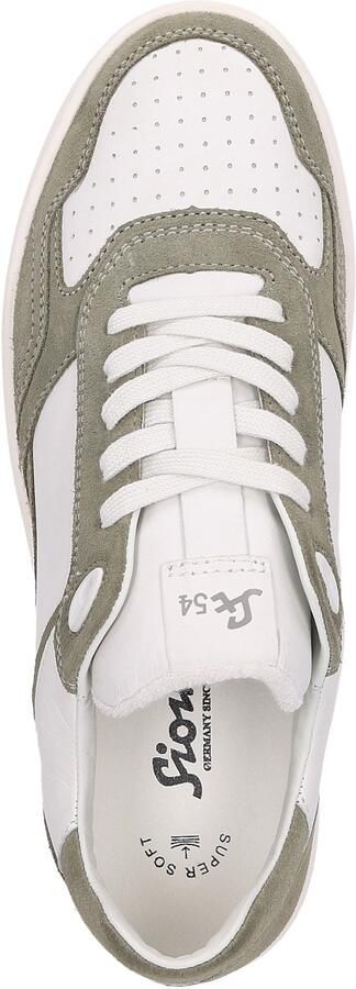 SIOUX Sneakers laag 'Tedroso' jade groen wit - Foto 6