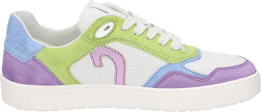 SIOUX Sneakers laag 'Tedroso' lichtblauw appel lila offwhite - Foto 8