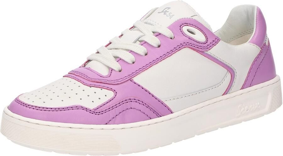 SIOUX Sneakers laag 'Tedroso' lila offwhite