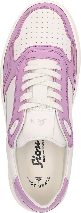 SIOUX Sneakers laag 'Tedroso' lila offwhite - Foto 6