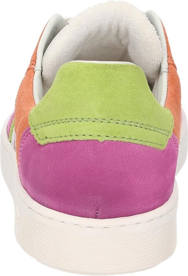 SIOUX Sneakers laag 'Tedroso' sering donkeroranje fuchsia natuurwit - Foto 8